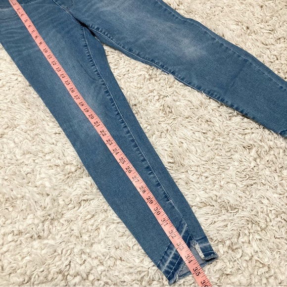 Denim Jeggings Blue Rockstar Skinny Jeans Size 2 - Picture 8 of 10